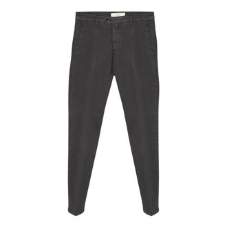 BRIGLIA 1949 Heren, Broeken, Grijs, Maat: 2XL Katoen