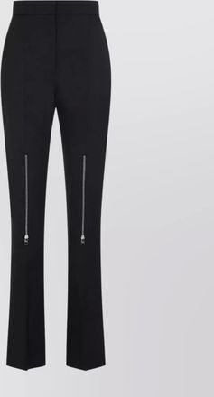 Alexander McQueen high waist wool trousers