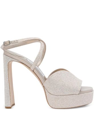 Jimmy Choo London Karli platform sandals - Neutrals