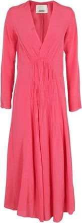 Isabel Marant Midi Jurk - Dames - Casual kleedjes - Roze - S - Kleedjes