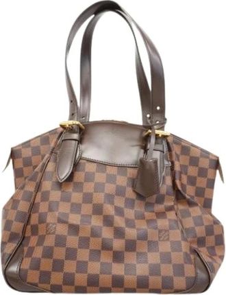 Louis Vuitton Pre-owned Handbags, female, Brown, Size: ONE SIZE Pre-owned Vintage Handbag