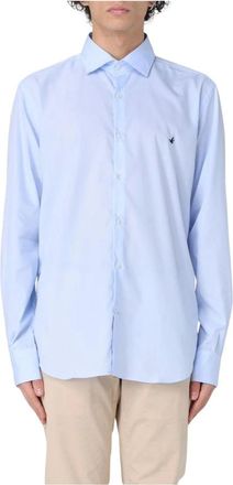 Brooksfield Hombre, Camisas, Azul, Talla: M