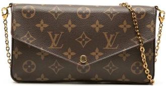 Louis Vuitton Pre-owned Pochette Felicie - - Pre-owned - Donna - Marrone - ONE SIZE