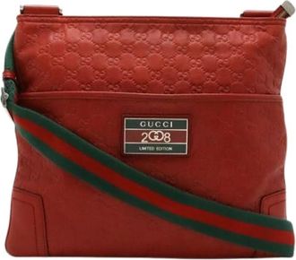 Gucci unisex, Pre-owned, Rosso, Taglia unica, used