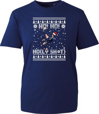 Generic Scotland Football Christmas T-Shirt, Well be Coming 2026 Xmas Shirt, Scottish World Cup 26 Shirt, Unisex Tee Top(Navy Blue, 2XL)