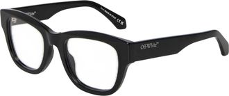 Off-white Unisex-zonnebril voor volwassenen, model 8k, Cat Eye-stijl (Zwart)