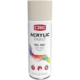 OEM 6 Pinturas Acr&iacute;licas De Acabado 520 Ml - 400 Ml Anti&oacute;xido Blanco Crema Ral 90