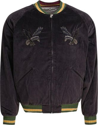 KAPITAL Bomber con ricamo - Nero