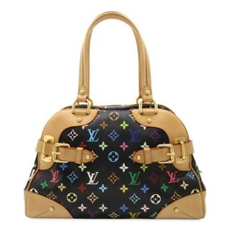 Louis Vuitton Pre-owned Plastic louis-vuitton-bags - Dames - Vintage Handtas - Zwart - ONE Size - Vintage