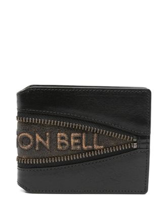 Andersson Bell embossed-logo wallet - unisex - Calf Leather/Polyester - One Size - Black