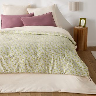 La Redoute Interieurs Quilt met bloemenprint, katoen voile, MALKO