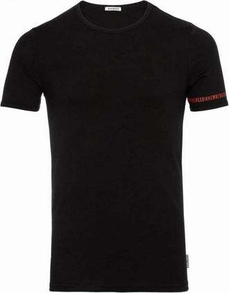 Dirk Bikkembergs Stijlvolle Ondershirt voor Moderne Man - Heren - T-shirts - Zwart - S - Tops