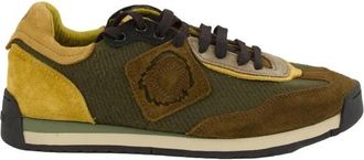 Satorisan Casual Sneaker Schoenen voor Mannen - Heren - Sneakers - Groen - 43 EU - Katoen - Schoenen