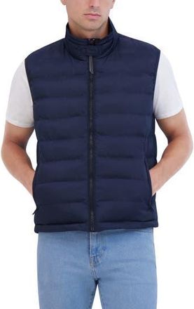 Robert Graham Water Resistant Quilted Puffer Vest in Navy at Nordstrom Rack, Size Xx-Large