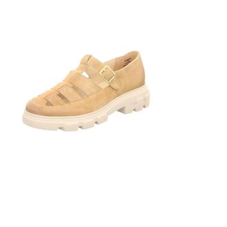 Paul Green Sandalen - Dames - Schoenen - Bruin - Maat: 42 EU Leer