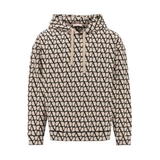 Valentino Garavani Hoodies, male, Beige, Size: M Ready To Wear Hoodie