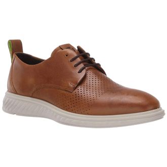 Ecco Ecco St 1 Hybrid Lite 837254 Leather Mens Lace Up Shoes - Amber - Size:UK 10.5-11
