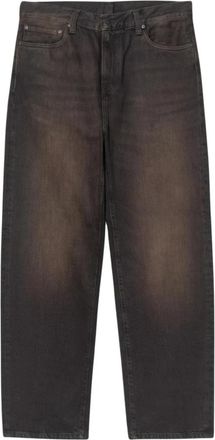 Carhartt Work in Progress Aaron Pant - Heren - Loose Fit Jeans - Zwart - W31 - Katoen - Jeans