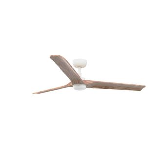 Faro Barcelona Ventilador con luz madera Madera 132cm