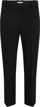 Tommy Hilfiger Pantalone - Dames - Slim Fit Broeken - Zwart - 2XS - Broeken