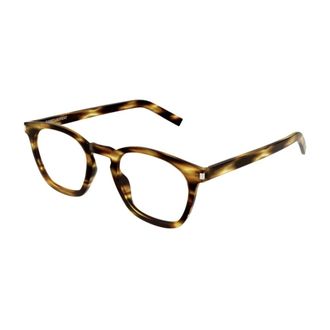 Saint Laurent 30 Slim Optical Frame - unisex - Saint Laurent - Glasses - Brown - 49 MM - Accessories