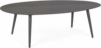 BIZZOTTO Bizzotto - Tavolino da giardino in alluminio 120X75 - ridley - Colore: Antracite