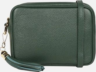Elie Beaumont Womens Crossbody 2 Womens Customisable Handbag - Green - Size: ONE size