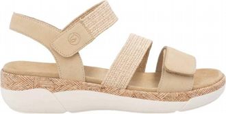Remonte Womens Jocelyn R6861 Sandal In Tan / Stroh