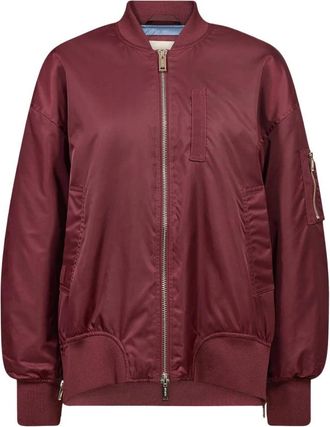Mos Mosh MMRuby Bomberjack - Dames - Bomber jackets - Rood - XL - Polyester - Jassen