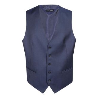 Tagliatore Suit Vests, male, Blue, Size: XL I5015 Navy Vest