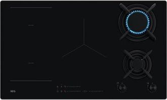 AEG Aeg Hdb95623nb Placa De Cocina Integrada 88 Cm Combi 5 Fuegos Negro