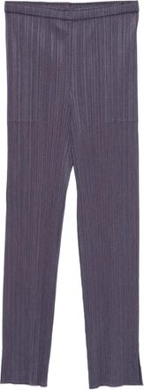 Issey Miyake Pants - Dames - Vrijetijds broeken - Grijs - XL - Broeken