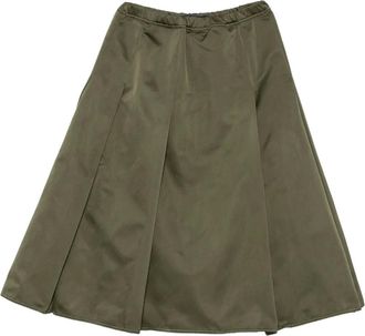 Sofie D'Hoore pleated midi skirt - Green