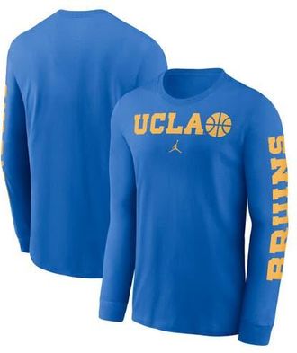 Jordan Brand Mens Jordan Brand Blue UCLA Bruins Basketball Icon Two-Hit Long Sleeve T-Shirt at Nordstrom, Size X-Large