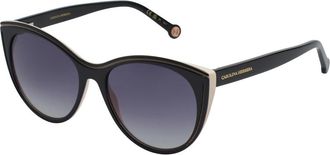 Carolina Herrera Vlinderzonnebril met onderscheidende details - Dames - Zonnebrillen - Zwart - ONE Size - Accessoires