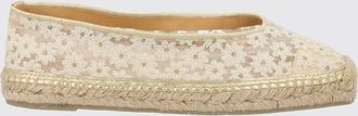 Castaner Espadrillas Paoli in rafia con ricamo floreale e tacco basso