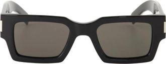 Saint Laurent Accessoires, unisex, Zwart, ONE Size, Zwarte Unisex Zonnebril SL 572