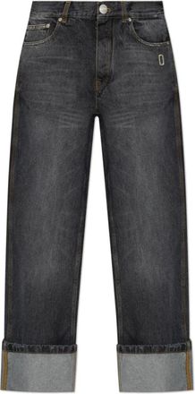 Marc Jacobs High-waisted Jeans - Dames - Loose Fit Jeans - Zwart - W25 - Katoen - Jeans