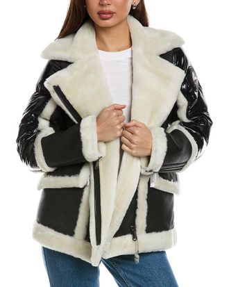 Pajar Elena Luxury Biker Collar Parka