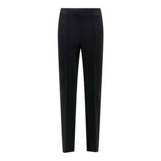 R&oacute;he Dames, Broeken, Zwart, Maat: 2XS Leer