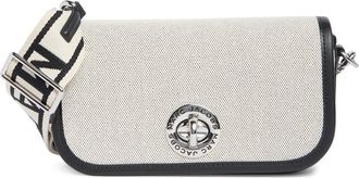 Marc Jacobs Signet Turnlock Canvas Crossbody Bag in Beige Multi at Nordstrom Rack