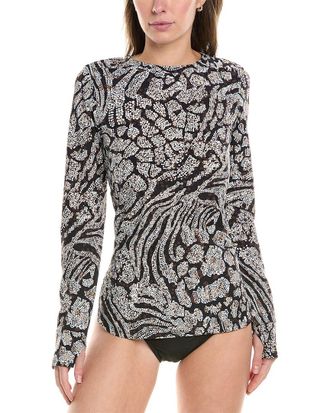 Tommy Bahama St. Lucia Tiered Linen-Blend Cover-Up Dress