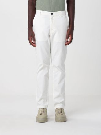 A|X Armani Exchange Pantaloni chino in cotone stretch con chiusura a zip e bottone