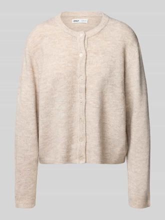 Only Loose Fit Strickjacke mit Knopfleiste Modell SIMONI in Offwhite, Gr&ouml;&szlig;e XS