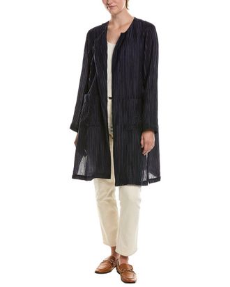 Eileen Fisher Round Neck Jacket
