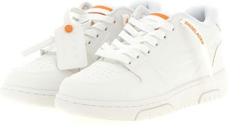 Off-white Womens Orange Plastic Athletic Sneakers