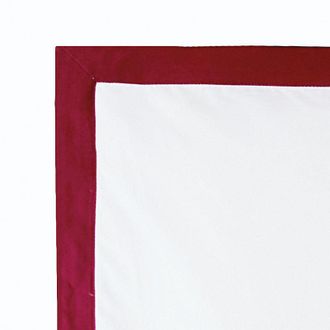 Ballard Designs Suzanne Kasler Positano Duvet Cover - Antique Red, Full/Queen - Ballard Designs