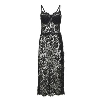 Dolce & Gabbana Party Dresses, female, Black, Size: XL Party Dress