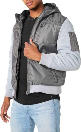 Fabric Herenjas met fleecevoering (Houtskool)