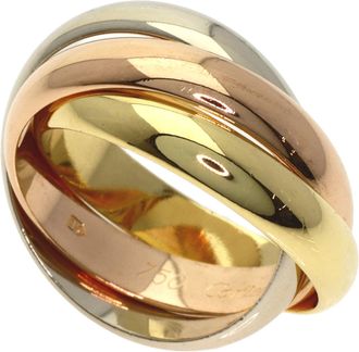 Cartier Yellow Gold (18K) Pink Gold (18K) White Gold (18K) Band Ring (Pre-Owned)